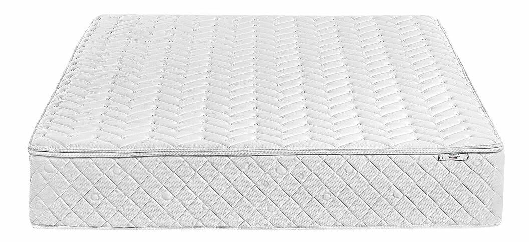 Pružinová matrace 200 x 160 cm Galvin (bílá) (T5)