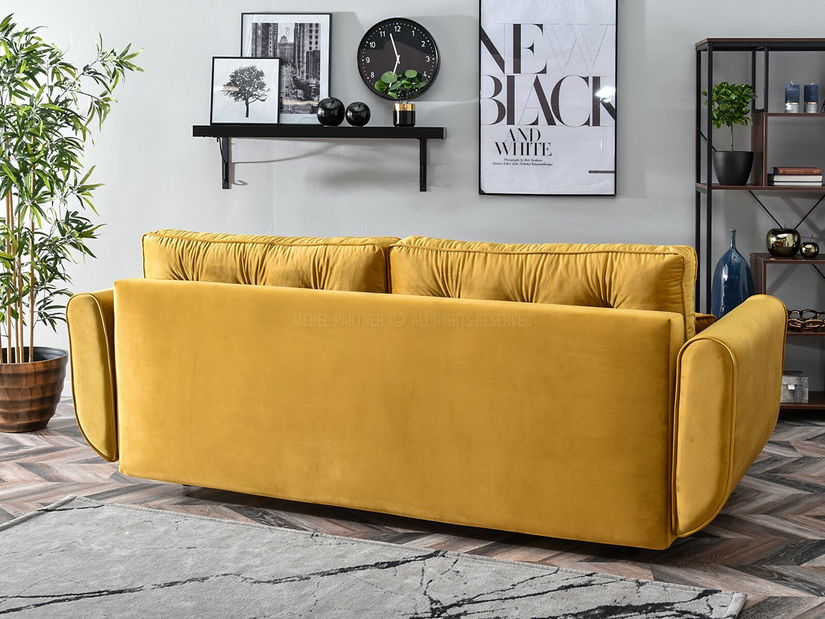 Pohovka dvousedačka Bacteria (černá)