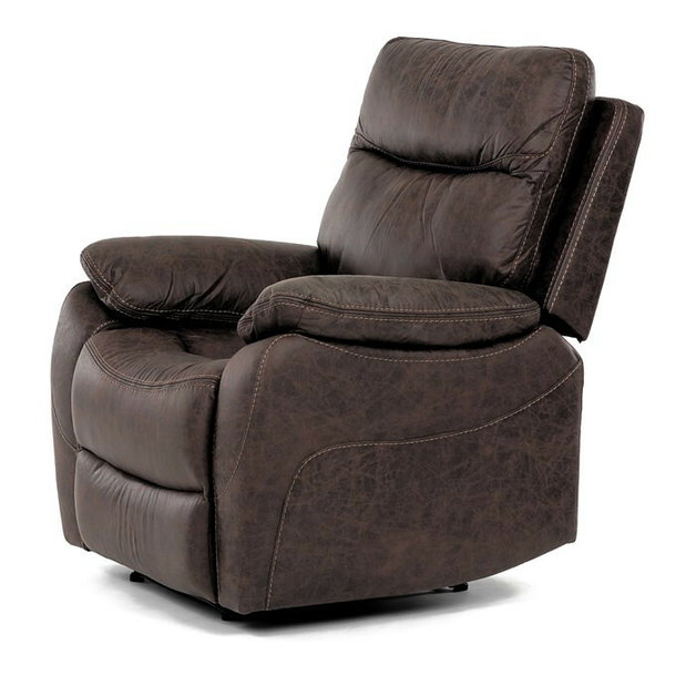 Relaxační křeslo Tělem (hnědá)