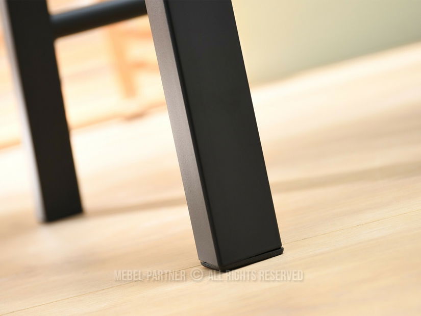 Barová židle Fukando (dub + černá)