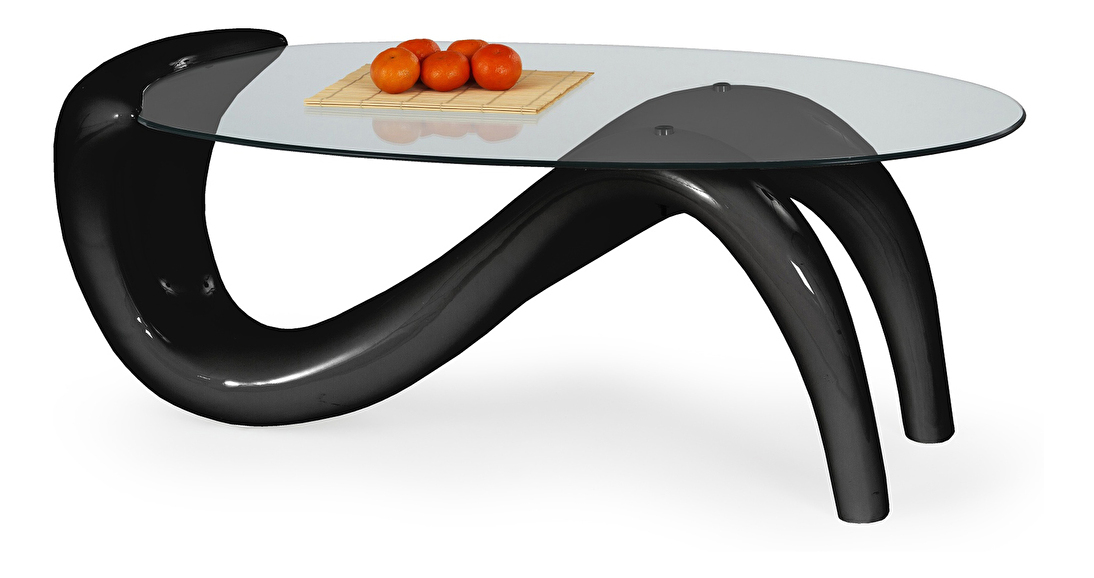 Konferenční stolek Cortina černá