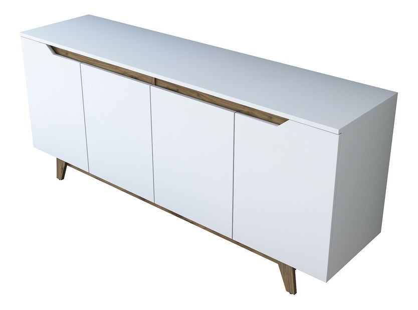 Skříňka Gigi (Bílá + Ořech)