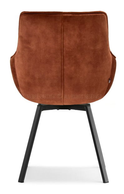 Židle Aranbura (měděná + černá)