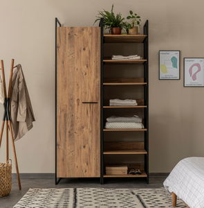 Šatní skříň David 01 (atlantická borovice)