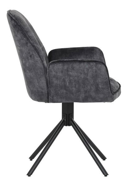 Jídelní židle Heridas (černá)