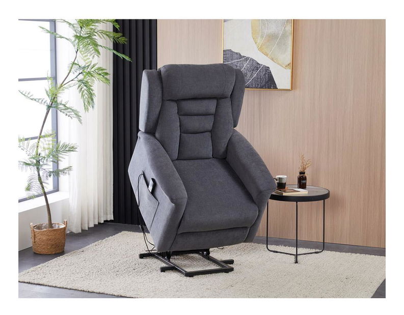 Polohovací křeslo Tonta (šedá)