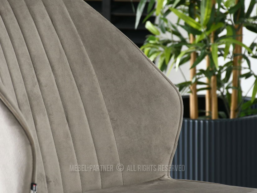 Židle Greta K (béžová + černá)