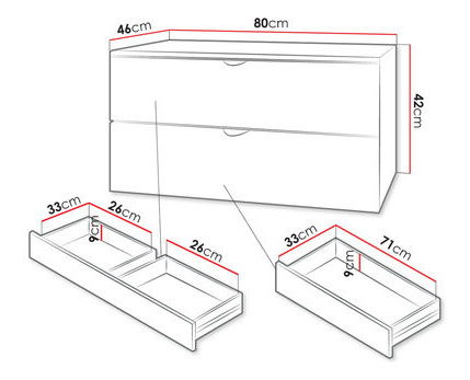 Skříňka pod umyvadlo Bolero 1 (bílá)