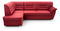 Rohová sedací souprava Janeen (tmavě červená) (L)