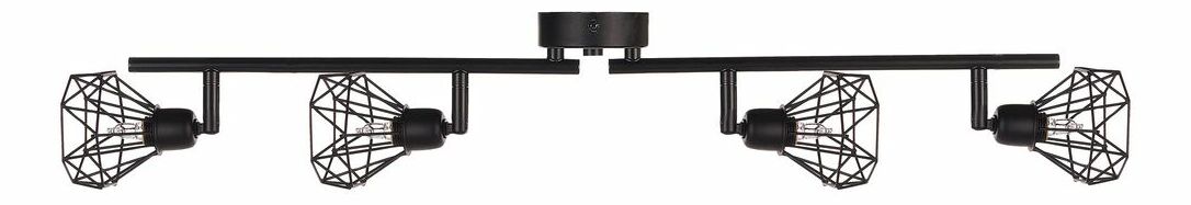 Nástěnné osvětlení Erick (černá)