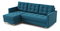 Rohová sedací souprava Divas (L) (tyrkysová)