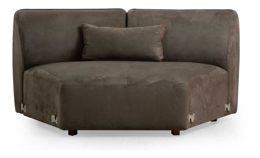 Rohová sedačka Mentasota 1 (hnědá)