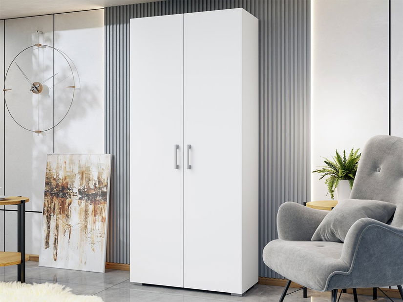 Šatní skříň Teratino 2D (bílá)