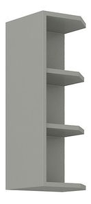 Horní kuchyňská skříňka Milo 30 G ZAK-72 (šedá matná)