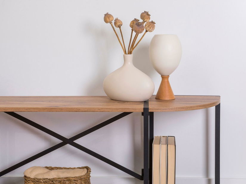 TV stolek Punale (borovice atlantická + černá)