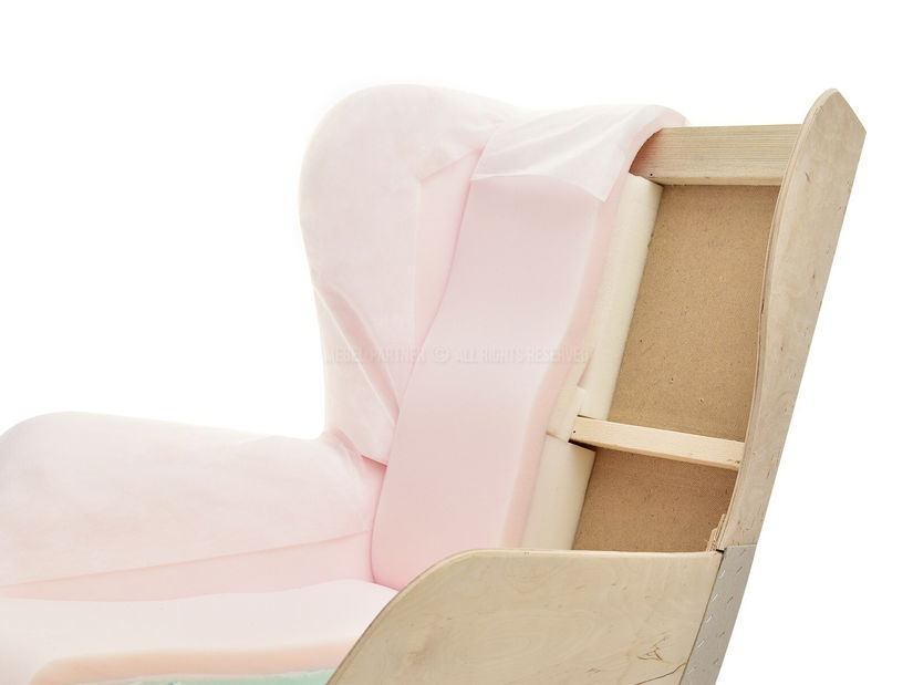 Relaxační křeslo Norweien (šedá + černá)