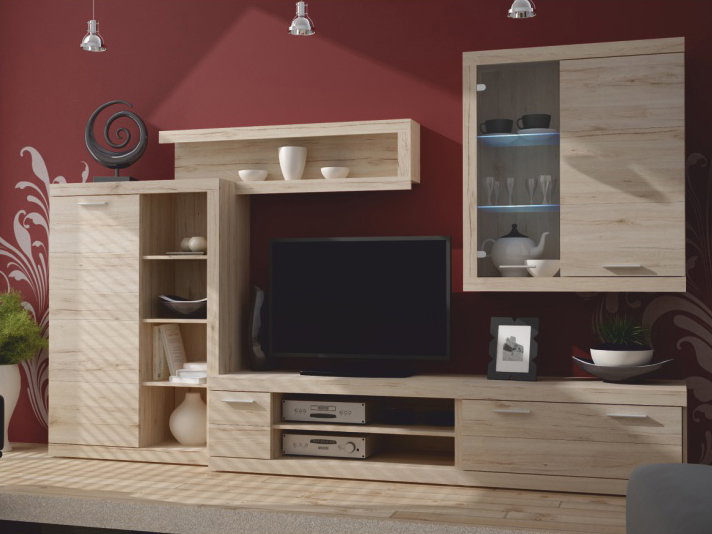 Obývací stěna Grenada New (s osvětlením)