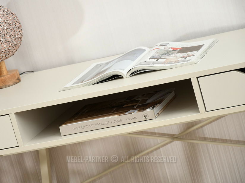 PC stolek Gavaliere (krémová)