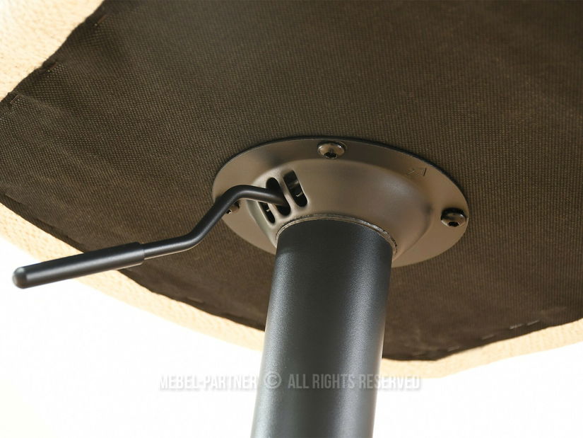 Barová židle Ravelianto (krémová + černá)