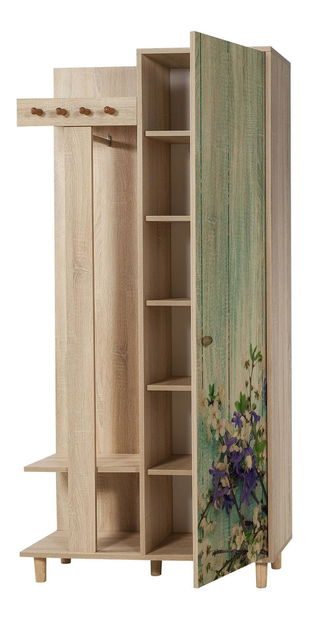 Předsíňová stěna Gardin 727 (dub sonoma)