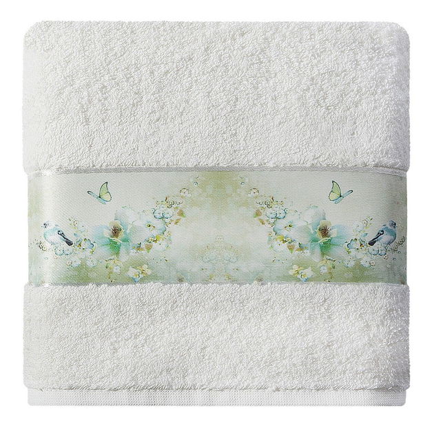 Ručník 140x70 cm Spring 01 (krémová) (3 ks)