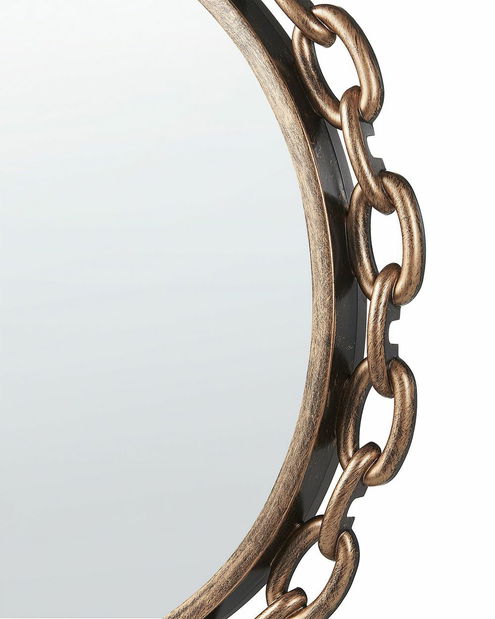 Nástěnné zrcadlo Yaser (zlatá)