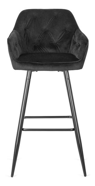 Barová židle Solicitamos (černá)