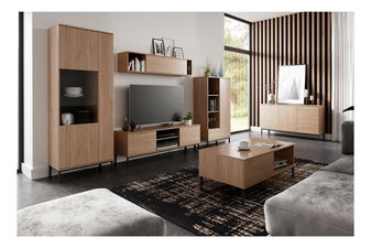 Tv stolek Quebec 1D (hikora)