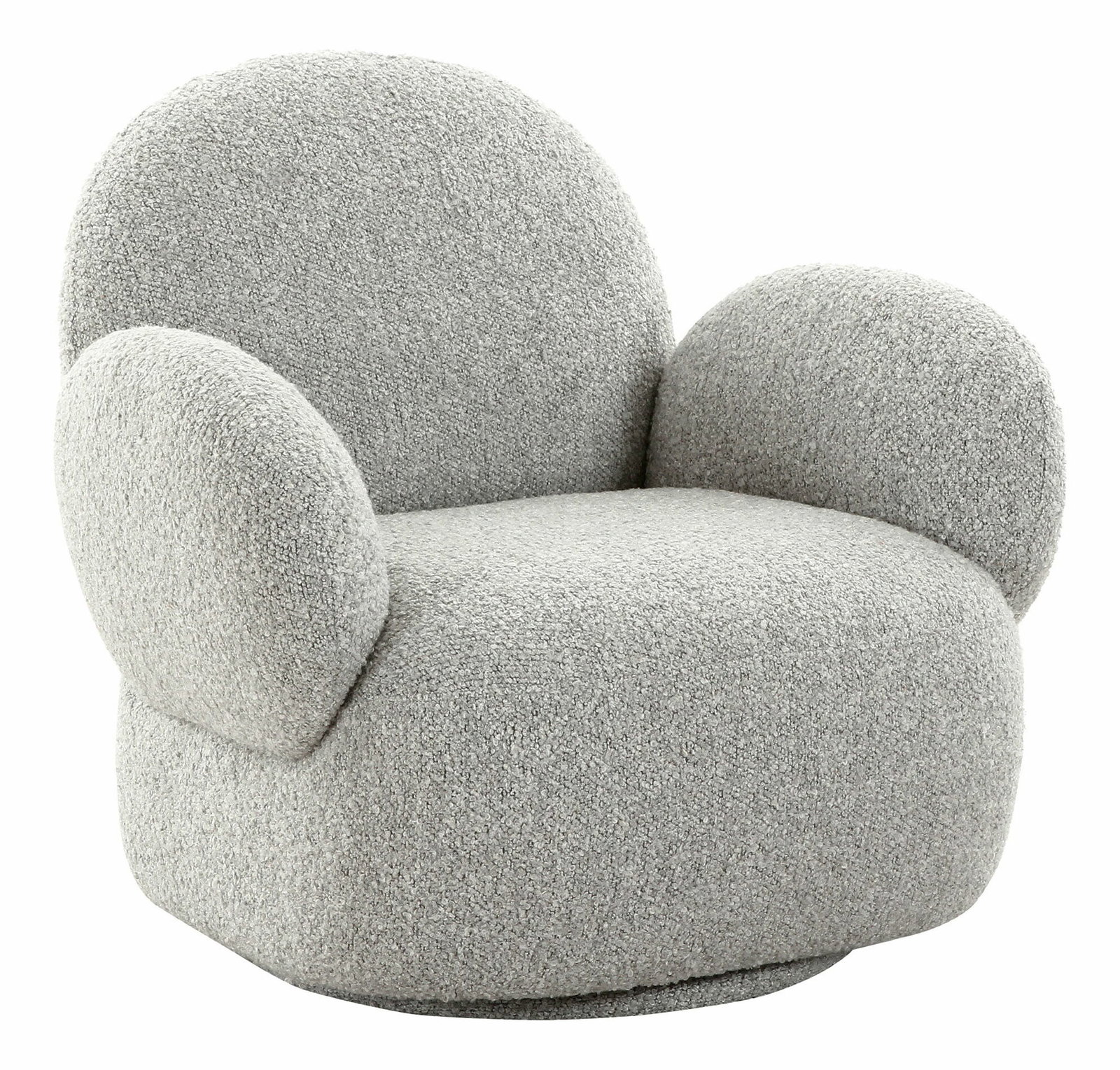 Křeslo Mnaloria (světle šedá)