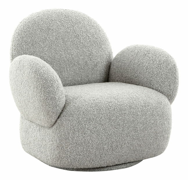 Křeslo Mnaloria (světle šedá)