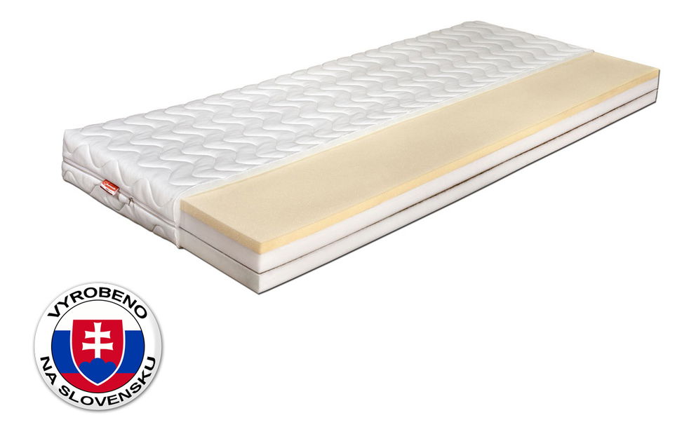 Pěnová matrace Benab Lazy Foam 200x160 cm (T3/T4)