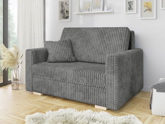 Rozkládací pohovka Carivia Piano II (šedá) (s úl. prostorem)