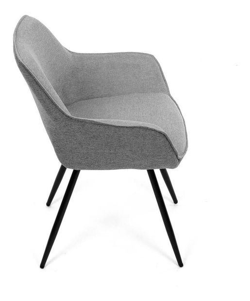 Jídelní židle Concertado (stříbrná)