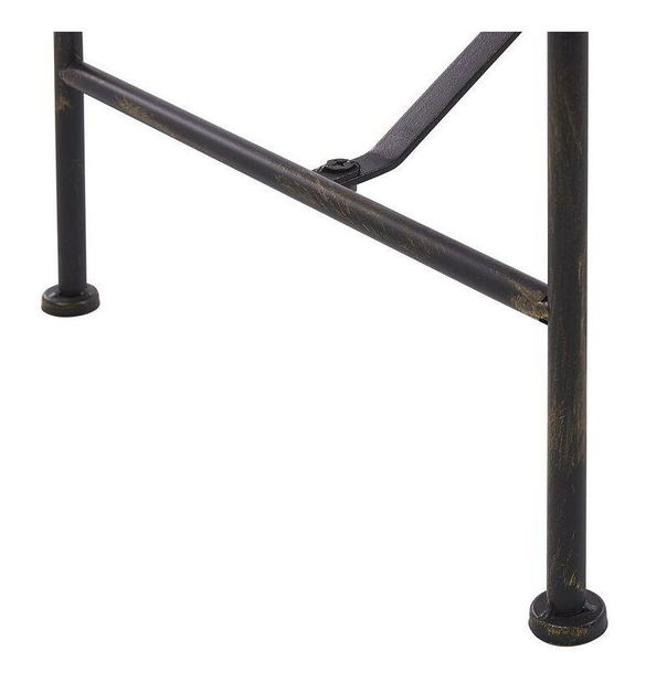 Zahradní lavička Milza (černá)