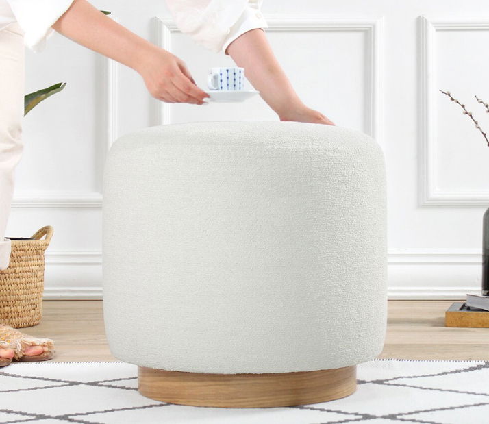 Taburetka Cherill (krémová)