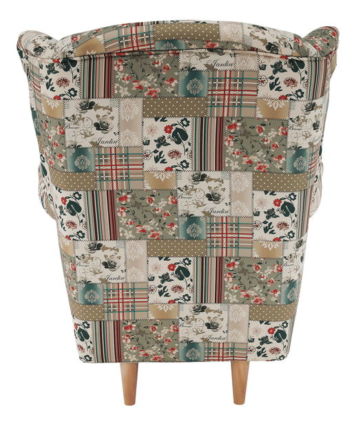 Křeslo ušák Charlie viorica 1