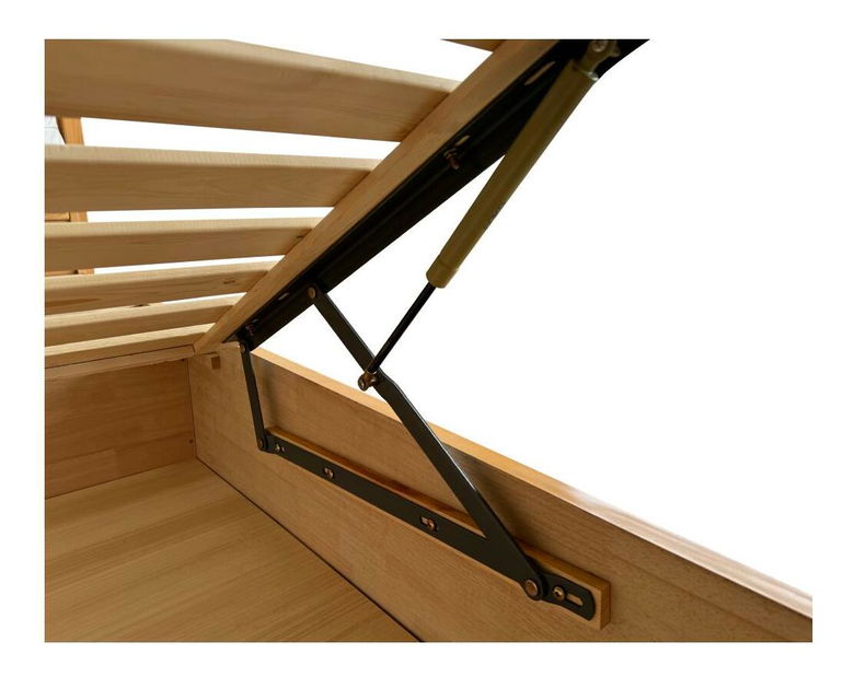 Manželská postel 180 cm Fresas (přírodní) (s roštem) (s úl. prostorem)