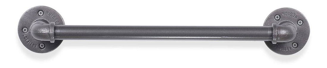 Nástěnný věšák Dupone 43 (šedá)