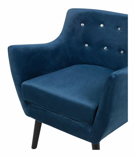 Křeslo Damian (námořnická modrá)