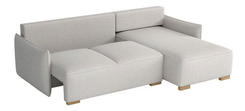 Rohová sedačka Gryfit L (černá) (s úl. prostorem)