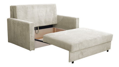 Rozkládací pohovka Carivia Bis Premium II (šedá) (s úl. prostorem)