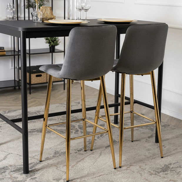 Jídelní židle Abisales (šedá)