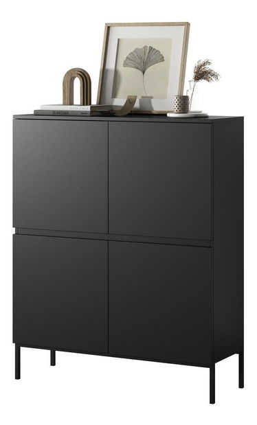 Skříňka Bennasi B1 (černá)