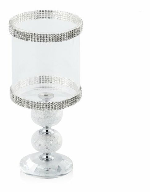 Svícen KYRIE (21 cm) (stříbrná)