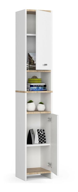 Koupelnová skříňka Bastian (bílá)