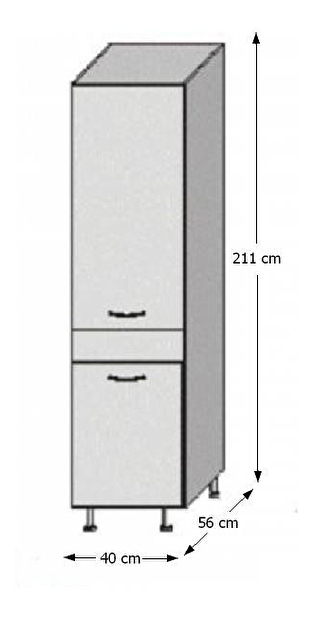 Potravinová kuchyňská skříň Igo New S-40