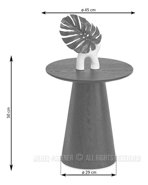 Konferenční stolek Otava 45 (ořech)