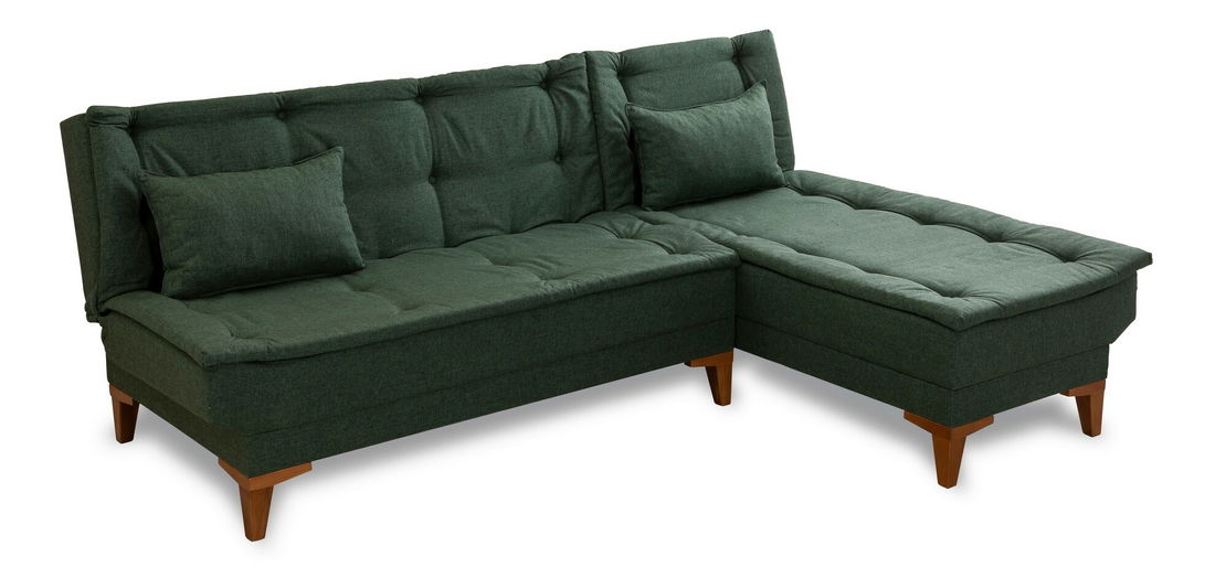 Rohová sedačka Santic (Zelená)