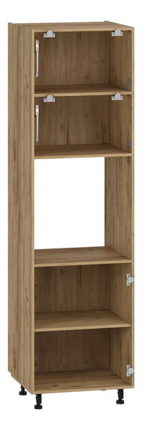 Korpus skříňky pro vestavnou troubu Verlene DP 60/214 (dub craft)