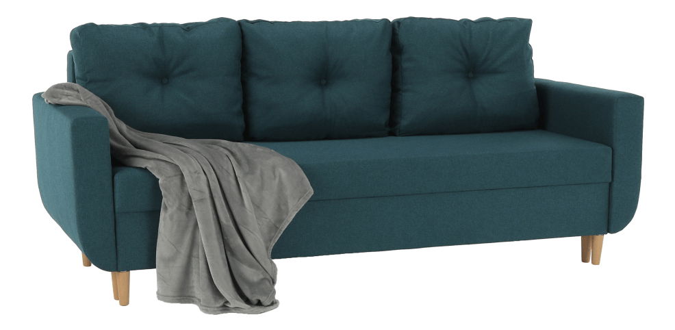 Rozkládací pohovka Dollar (petrolejová)